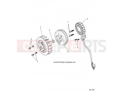 Polaris 2017 ATV ACE 150 (R11) - A17HAA15A7/B7 ENGINE | ENGINE, STATOR and FLYWHEEL - A17HAA15A7/B7 (101157)