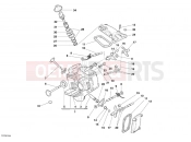 DUCATI Monster S2R 800 DARK HORIZONTAL CYLINDER HEAD » VALVE DRIVE