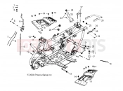 Polaris 2013 ATV PHOENIX 200 (A13PB20AF) CHASSIS | CHASSIS, FRAME - A13PB20AF (49ATVFRAME10PHX)