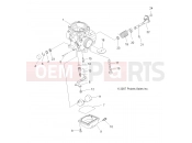 Polaris 2012 ATV TRAIL BOSS 330 INTL (A12EA32FA) ENGINE | ENGINE, CARBURETOR, LOWER - A12EA32FA (49ATVCARB08TB)
