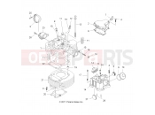 Polaris 2012 ATV TRAIL BOSS 330 INTL (A12EA32FA) ENGINE | ENGINE, CYLINDER and HEAD - A12EA32FA (49ATVCYLINDER12TB)