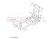 POLARIS GEM E2/EL/ES/E4/E4S/E6/E6S/ELXD - L12G2/4/6/A/D/L/S/GALA FRAME | FRAME, HARD DOOR - L12G4A (49GEMFRAME12HD)