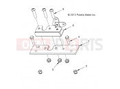 Polaris 2011 LEV GEM - e2/e4/e6/eS/eL/eLXD BODY | BODY, LATCH, PACK - e2/e4/e6 (49GEMBODY11LATCHE6)