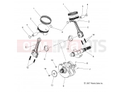 VICTORY KINGPIN ALL OPTIONS - V11CA36/CB36 ENGINE | ENGINE, CRANKSHAFT and PISTON - V11CA36/CB36 ALL OPTIONS (49VICPISTON08VEGAS)