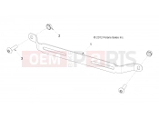 Polaris 2010 LEV GEM - E2/E4/E6/ES/EL/ELXD BODY | BODY, LICENSE PLATE BRACKET FRONT - e2/e4/e6/eS/eL/eLXD (49GEMBODY11LICENSE)