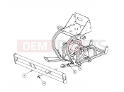 Polaris 2010 LEV GEM - E2/E4/E6/ES/EL/ELXD FRAME | FRAME, OPTIONS, BUMPER, FRONT, RUGGED - e2/e4/e6/eS/eL/eLXD (49GEMOPTIONS11BUMPERRGD)