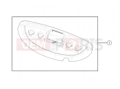 Polaris 2010 LEV GEM - E2/E4/E6/ES/EL/ELXD RH DRIVE | RH DRIVE, DASH UPPER - e2/e4/eS/eL/eLXD (49GEMRHDRIVE11DASH)