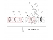 Polaris 2010 LEV GEM - E2/E4/E6/ES/EL/ELXD STEERING | STEERING, KNUCKLE, RIGHT, 7.56 DISC - e2/eS (49GEMSTEER11KNUCKLERT)