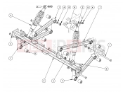 Polaris 2010 LEV GEM - E2/E4/E6/ES/EL/ELXD SUSPENSION | SUSPENSION, REAR - e2/e4/eS (49GEMSUSP11RR)