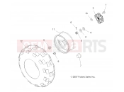 Polaris 2009 ATV TRAIL BLAZER 330 (A09BA32AA) WHEELS | WHEELS, REAR - A09BA32AA (49ATVWHEELREAR08SCRAM)