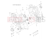 Polaris 2008 ATV SCRAMBLER 500 4X4 (A08BG50AA) ENGINE | ENGINE, CRANKCASE - A08BG50AA (49ATVCRANKCASE08SCRAM)