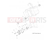 Polaris 2008 ATV SCRAMBLER 500 4X4 (A08BG50AA) ENGINE | ENGINE, WATER PUMP - A08BG50AA (49ATVWATERPUMP08SCRAM)