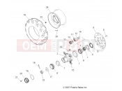 Polaris 2008 ATV SCRAMBLER 500 4X4 (A08BG50AA) WHEEL | WHEEL, FRONT - A08BG50AA (49ATVWHEELFRT08SCRAM)
