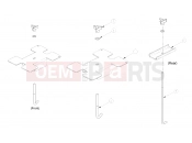 Polaris 2007 LEV GEM - E2/E4/E6/ES/EL/ELXD ELECTRICAL | ELECTRICAL, BATTERY HOLD DOWN - e2/e4/eS (49GEMELECTRICAL11BATTERYHOLD)