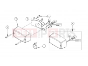 Polaris 2007 LEV GEM - E2/E4/E6/ES/EL/ELXD ELECTRICAL | ELECTRICAL, TAIL LIGHTS, PASSENGER - e2/e4/e6 (49GEMELECTRICAL11TAIL)