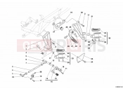 DUCATI 2006 Sporttouring ST3 S ABS FOOTRESTS, LEFT » UNCLASSIFIED