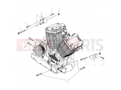 VICTORY DELUXE CRUISER (V01CD15CI) ENGINE | ENGINE, MOUNTING - V01CD15CC (4966146614C001)