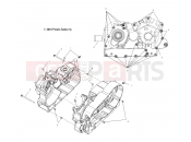 VICTORY DELUXE CRUISER (V01CD15DA) ENGINE | ENGINE, CRANKCASE - V01CD15CC (4966146614C003)