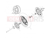 VICTORY SPORTCRUISER (V01CS15DA) WHEELS | WHEELS, FRONT - V01CS15DA (4966166616A011)