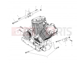 VICTORY SPORTCRUISER (V01CS15DE) ENGINE | ENGINE, MOUNTING - V01CS15DA (4966166616B014)
