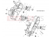 VICTORY 2001 SPORTCRUISER (V01CS15LC) ENGINE | ENGINE, CRANKCASE BEARINGS - V01CS15DA (4966146614C004)