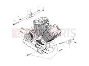 VICTORY 2000 SPECIAL EDITION (V00CB15DCS) ENGINE | ENGINE, MOUNTING - V00CB15DCS (4960146014C002)
