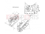 VICTORY STANDARD CRUISER (V00CB15LC) ENGINE | ENGINE, CRANKCASE - V00CB15LE (4952565256C004)
