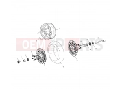 VICTORY SPORT CRUISER (V00CS15LE) WHEELS | WHEELS, FRONT - V00CS15DC (4952625262A013)