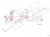 DUCATI 2005 Multistrada 1000 S REAR SHOCK ABSORBER » SWING ARM