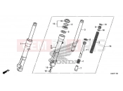 HONDA NSC110MPDH 2017 F-17 FRONT FORK
