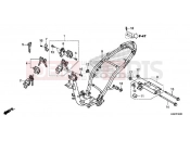 HONDA NSC110MPDH 2017 F-42 FRAME BODY