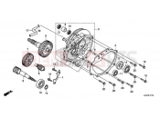 HONDA NSC110MPDH 2017 E-17-10 TRANSMISSION