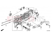 HONDA NSC110MPDH 2017 E-19-20 LEFT CRANKCASE