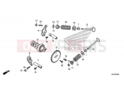 HONDA NSC110MPDH 2017 E-4 CAMSHAFT / VALVE