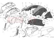 DUCATI 2014 Diavel Carbon COVERS, TANK [MOD:DVLC]