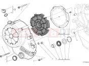 DUCATI Diavel Carbon CLUTCH COVER [MOD:DVLC]