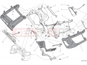 DUCATI 2015 Diavel Titanium COVER, RADIATOR [MOD:DVLR]