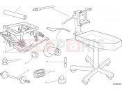 DUCATI 2015 Hypermotard SP WORKSHOP SERVICE TOOLS (FRAME) [MOD:HYM-SP;XST:AUS,EUR,FRA,JAP]
