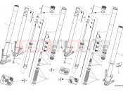 DUCATI 2015 Hypermotard SP FRONT FORK [MOD:HYM-SP;XST:AUS,EUR,FRA,JAP]