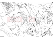 DUCATI Hyperstrada EXHAUST SYSTEM [MOD:HYP STR;XST:AUS,EUR,FRA,JAP,TWN]