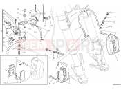 DUCATI 2015 Monster 1200 FRONT BRAKE SYSTEM [MOD:M 1200]