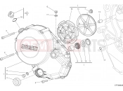 DUCATI 2015 Monster 1200 S Stripe CLUTCH COVER [MOD:M1200STR]
