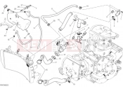 DUCATI 2015 Monster 1200 S Stripe COOLING SYSTEM [MOD:M1200STR]