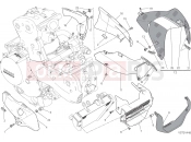 DUCATI 2015 Monster 1200 S Stripe HALF FAIRING [MOD:M1200STR]