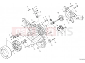 DUCATI 2015 Multistrada 1200 S GENERATOR COVER [MOD:MS1200S;XST:AUS,EUR,FRA,JAP]