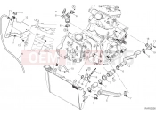 DUCATI 2015 Multistrada 1200 S COOLING CIRCUIT [MOD:MS1200S;XST:AUS,EUR,FRA,JAP]