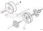 DUCATI 2015 Multistrada 1200 S D Air WHEELS [MOD:MS1200SA]