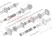 DUCATI 2015 Streetfighter 848 GEAR BOX [MOD:F848]