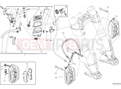 DUCATI 2016 Diavel FRONT BRAKE SYSTEM [MOD:DVL]