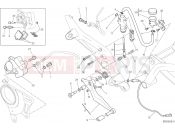 DUCATI 2016 Hypermotard 939 SP REAR BRAKE SYSTEM [MOD:HYM939SP]